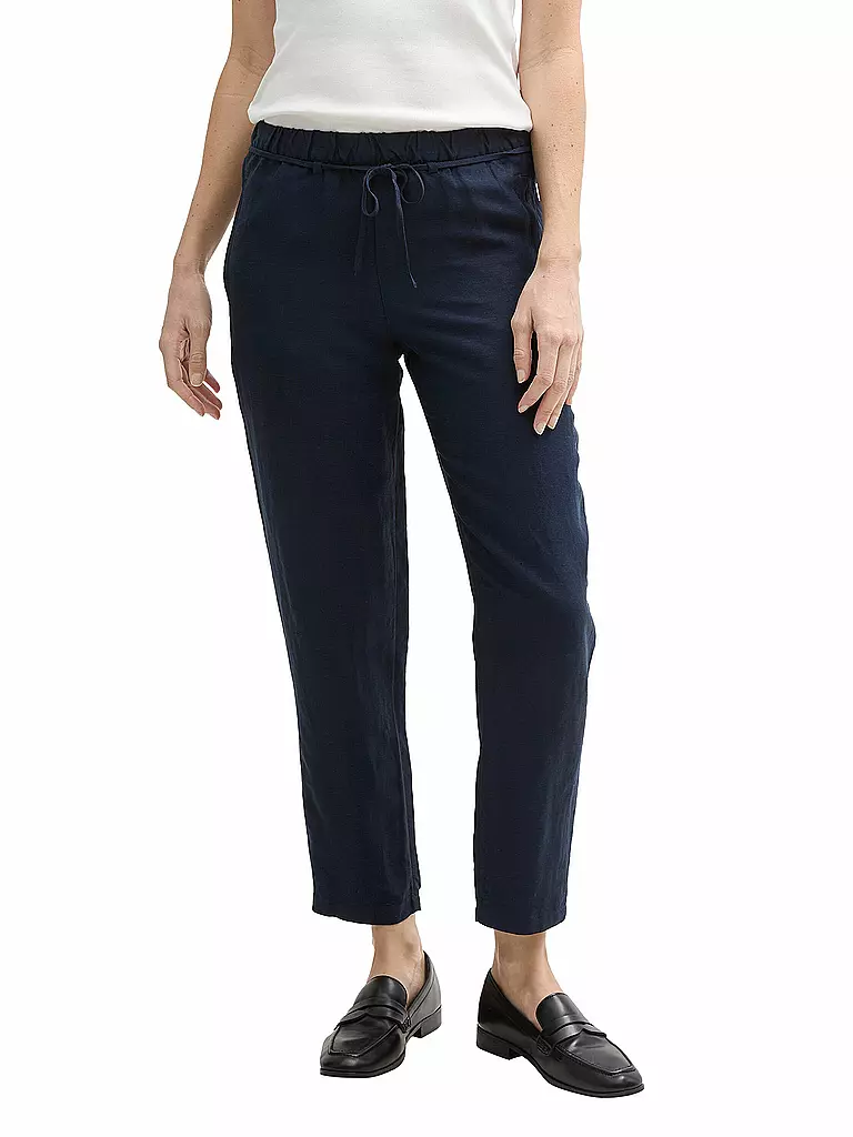 TOM TAILOR | Hose Jogging Fit  | dunkelblau