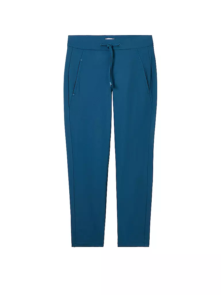 TOM TAILOR | Hose Jogging Fit 7/8 | blau