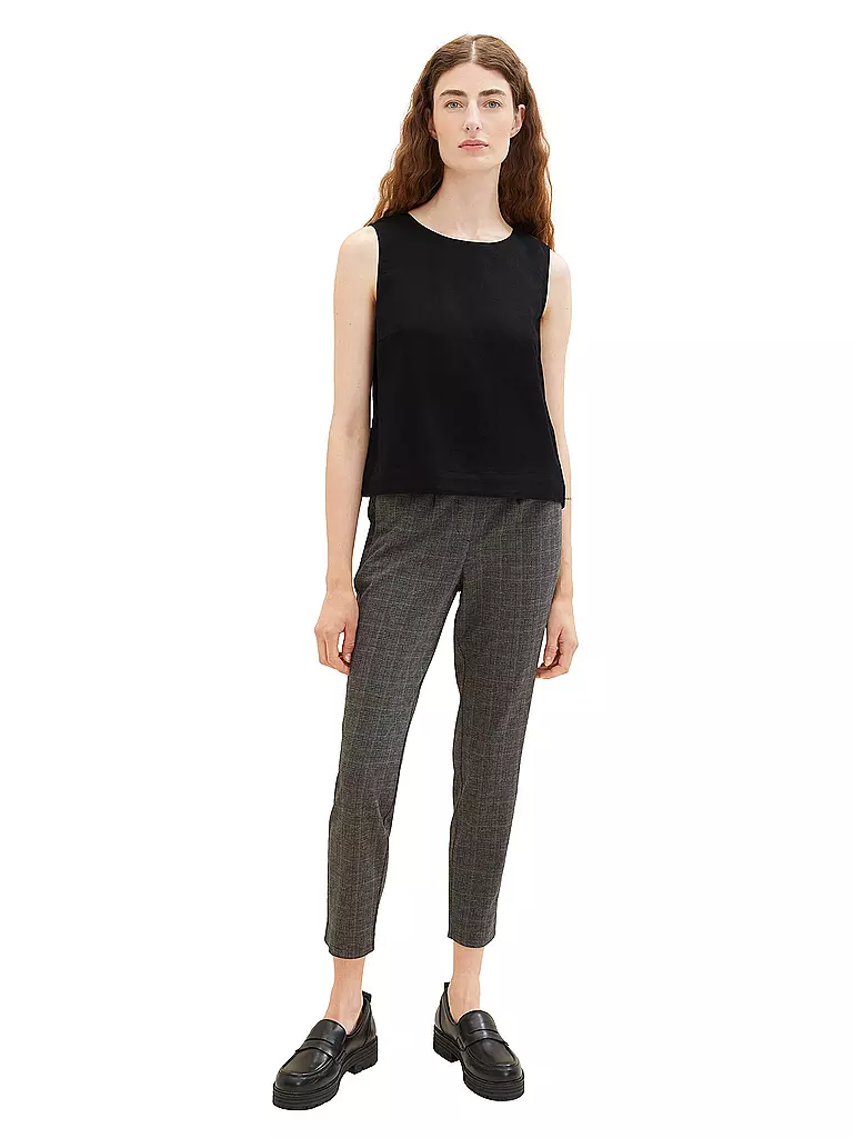 TOM TAILOR | Hose Jogging Fit 7/8 | grau