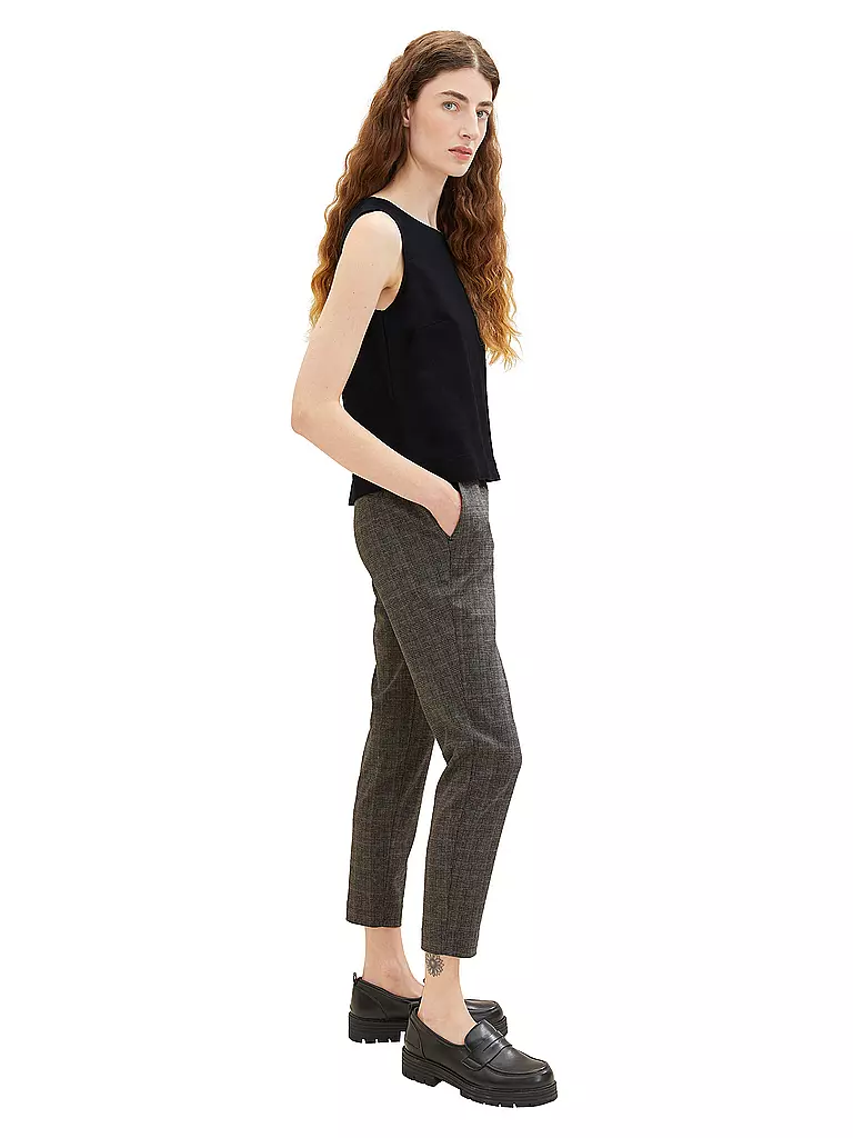 TOM TAILOR | Hose Jogging Fit 7/8 | grau