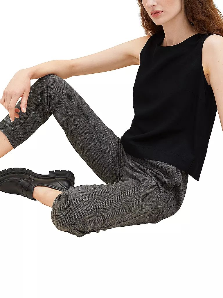 TOM TAILOR | Hose Jogging Fit 7/8 | grau