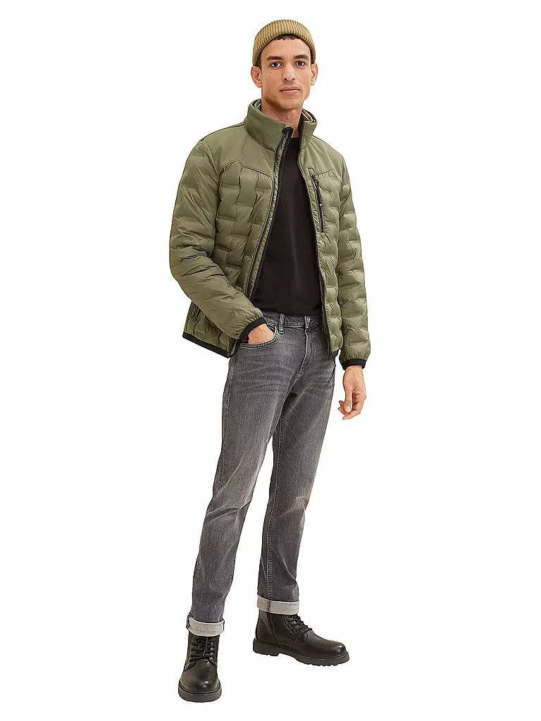 tom tailor hybrid jacke blau