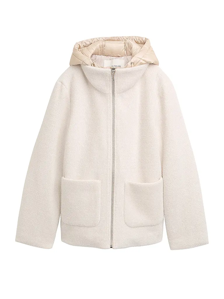 TOM TAILOR | Hybrid Steppjacke | Beige