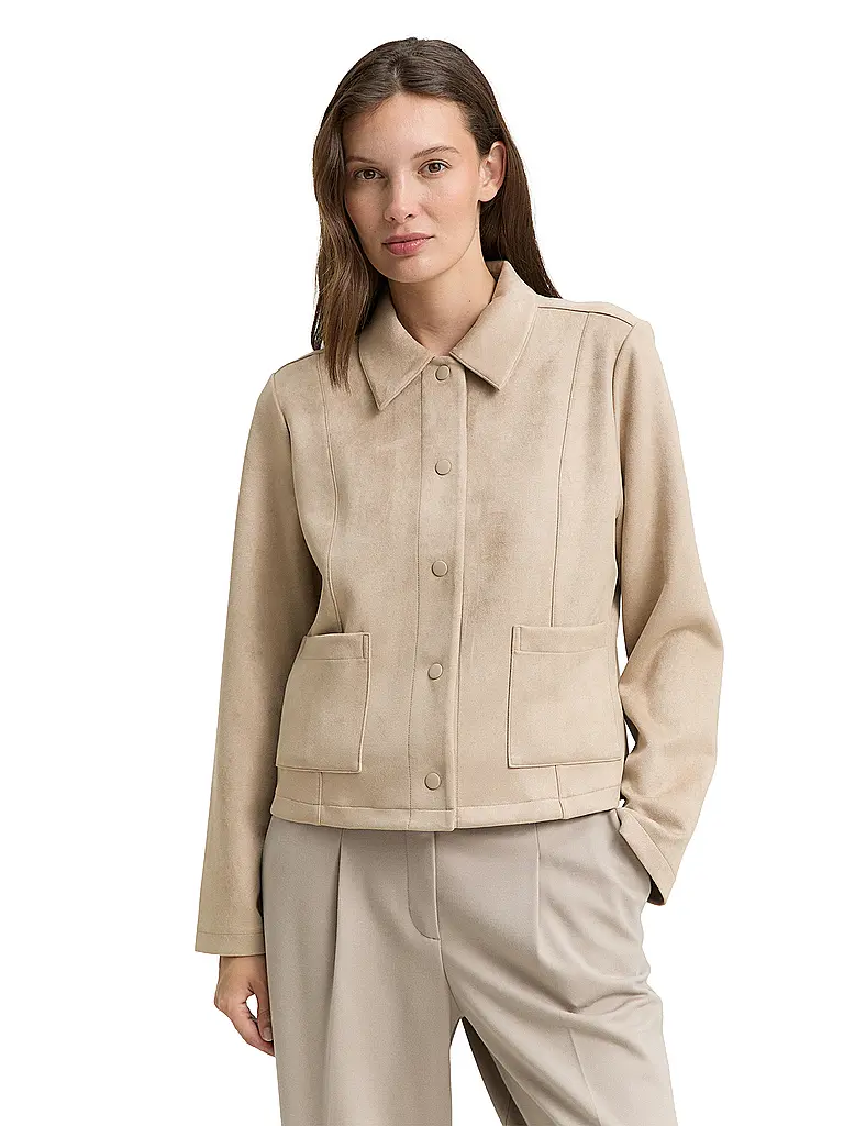 TOM TAILOR | Jacke in Lederoptik | 