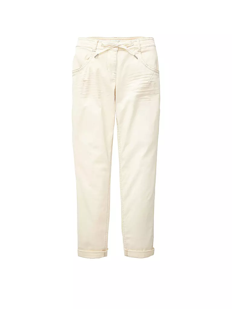 TOM TAILOR | Jeans 7/8 Tapered Relaxed Fit | creme
