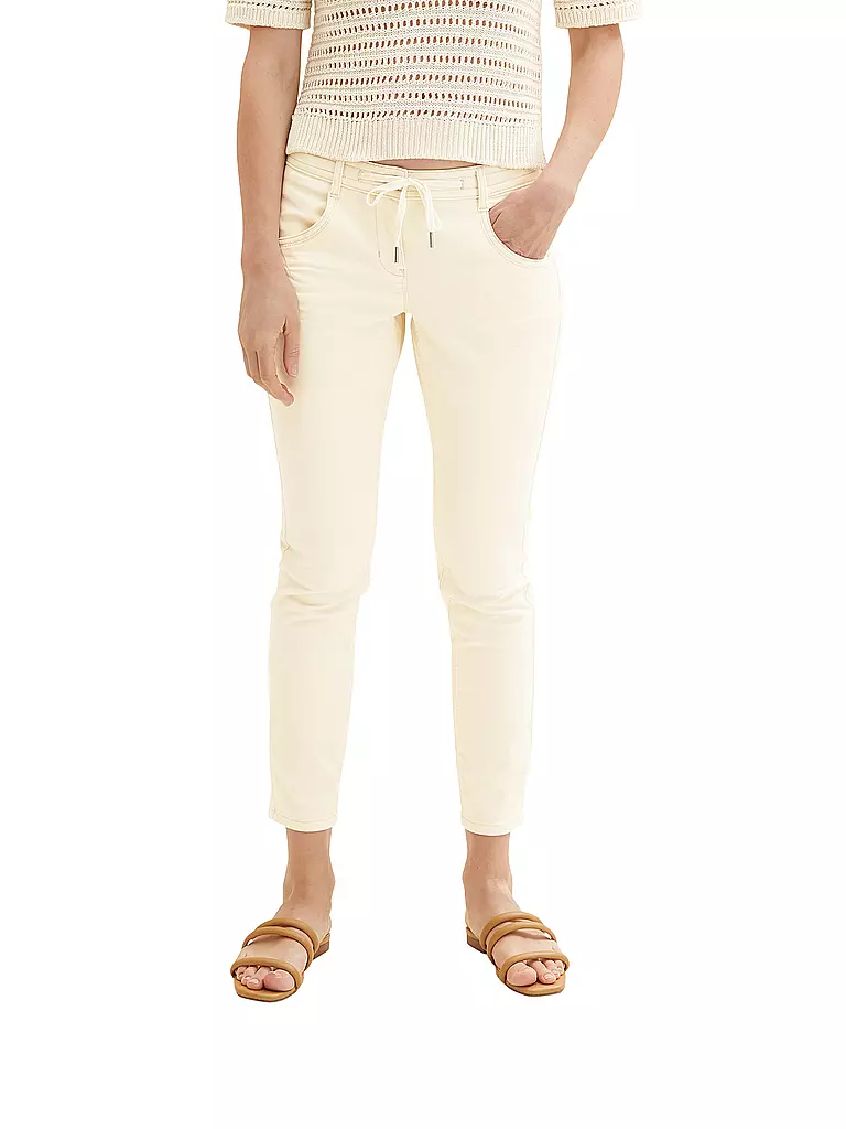 TOM TAILOR | Jeans 7/8 Tapered Relaxed Fit | creme