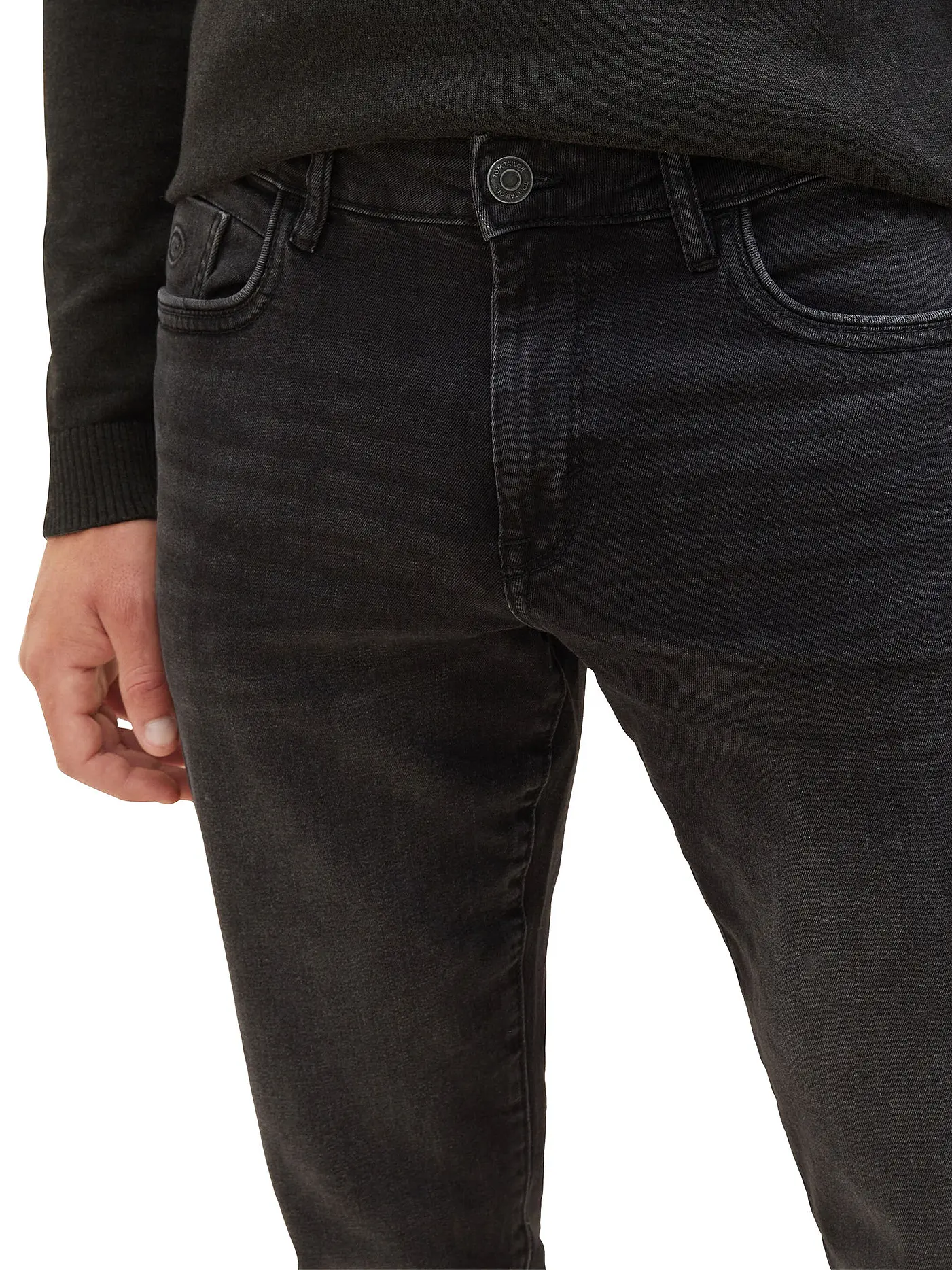 TOM TAILOR | Jeans Regular Fit JOSH | schwarz