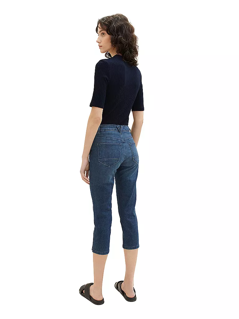 TOM TAILOR | Jeans Slim Fit 3/4 KATE | dunkelblau