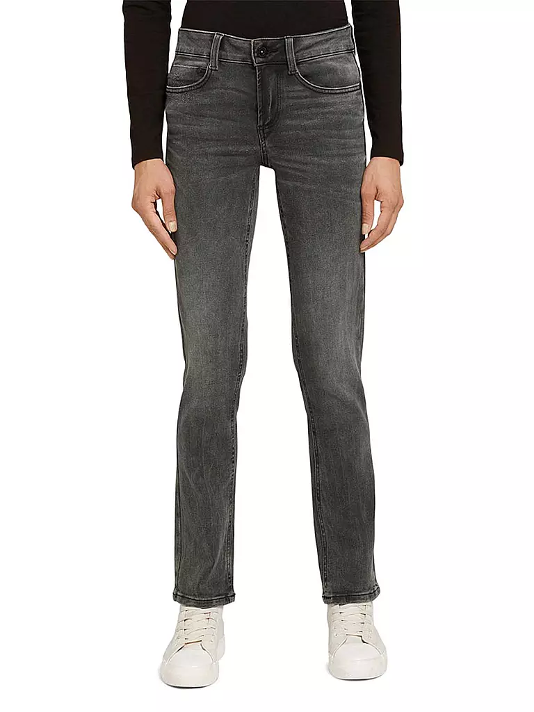 TOM TAILOR | Jeans Straight - Fit Alexa  | schwarz
