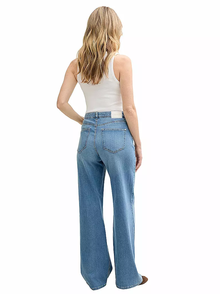 TOM TAILOR | Jeans Wide Leg Fit | blau