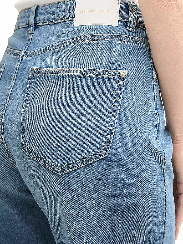 TOM TAILOR | Jeans Wide Leg Fit | blau