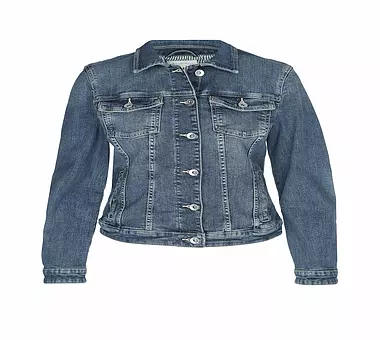 TOM TAILOR Jeansjacke blau