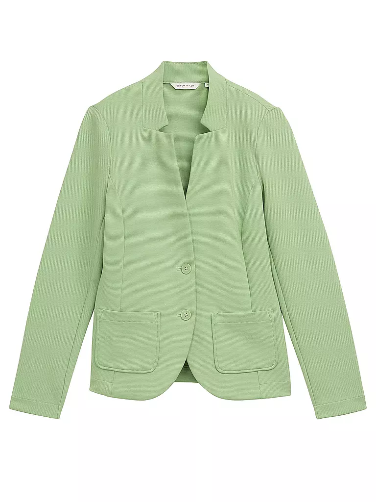 TOM TAILOR | Jerseyblazer | hellgrün