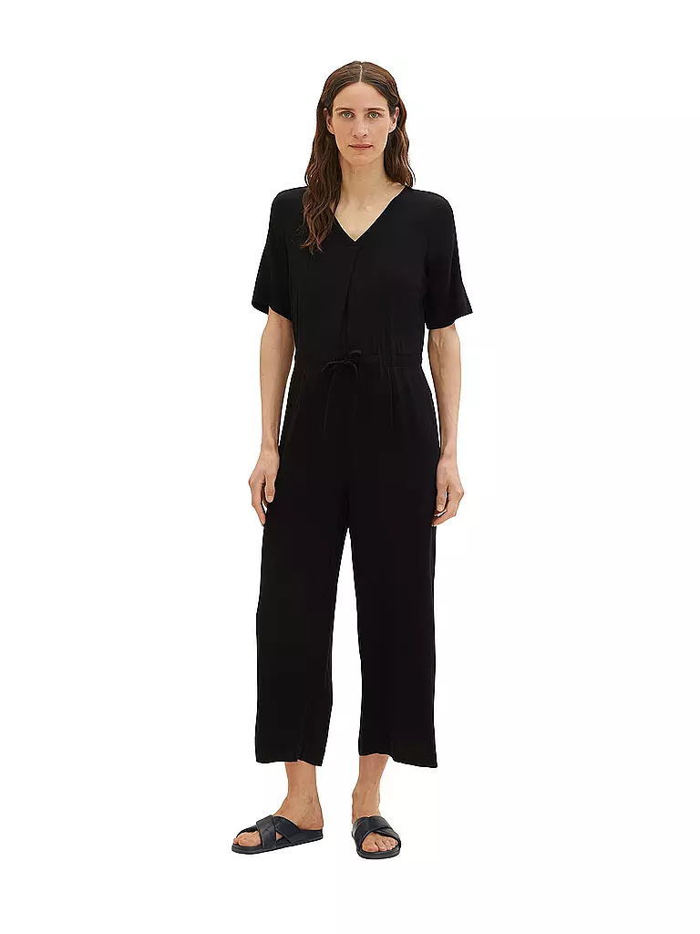 TOM TAILOR | Jumpsuit  | schwarz