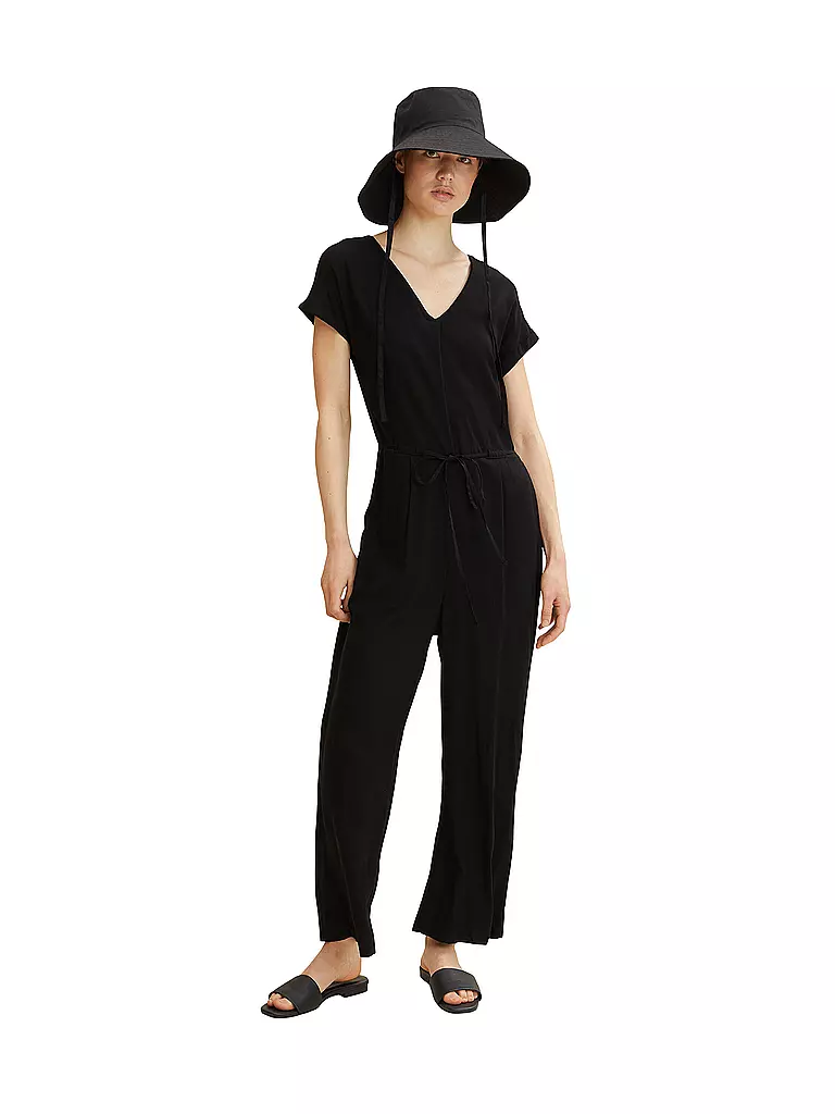 TOM TAILOR | Jumpsuit | schwarz