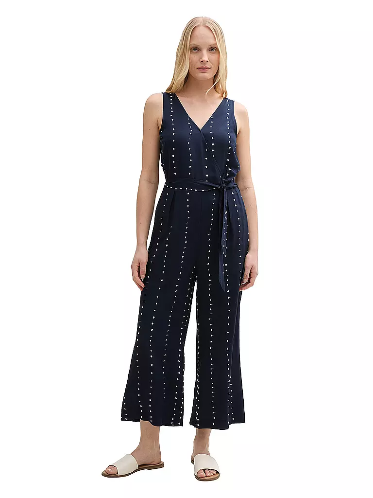TOM TAILOR | Jumpsuit | dunkelblau