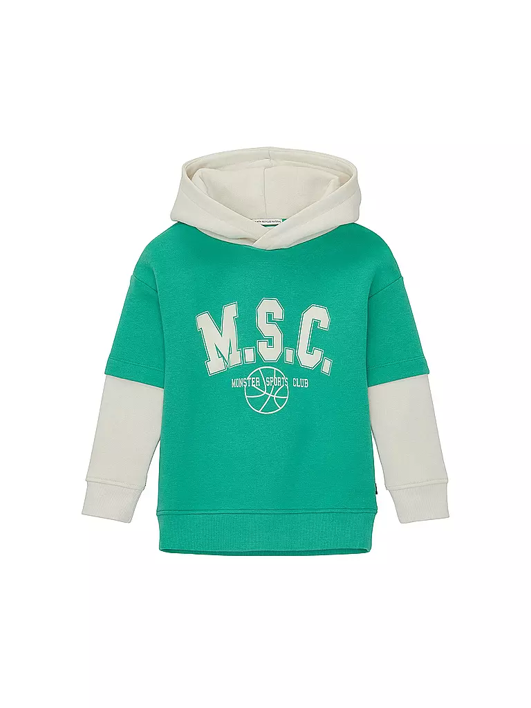 TOM TAILOR | Jungen Kapuzensweater - Hoodie | grün