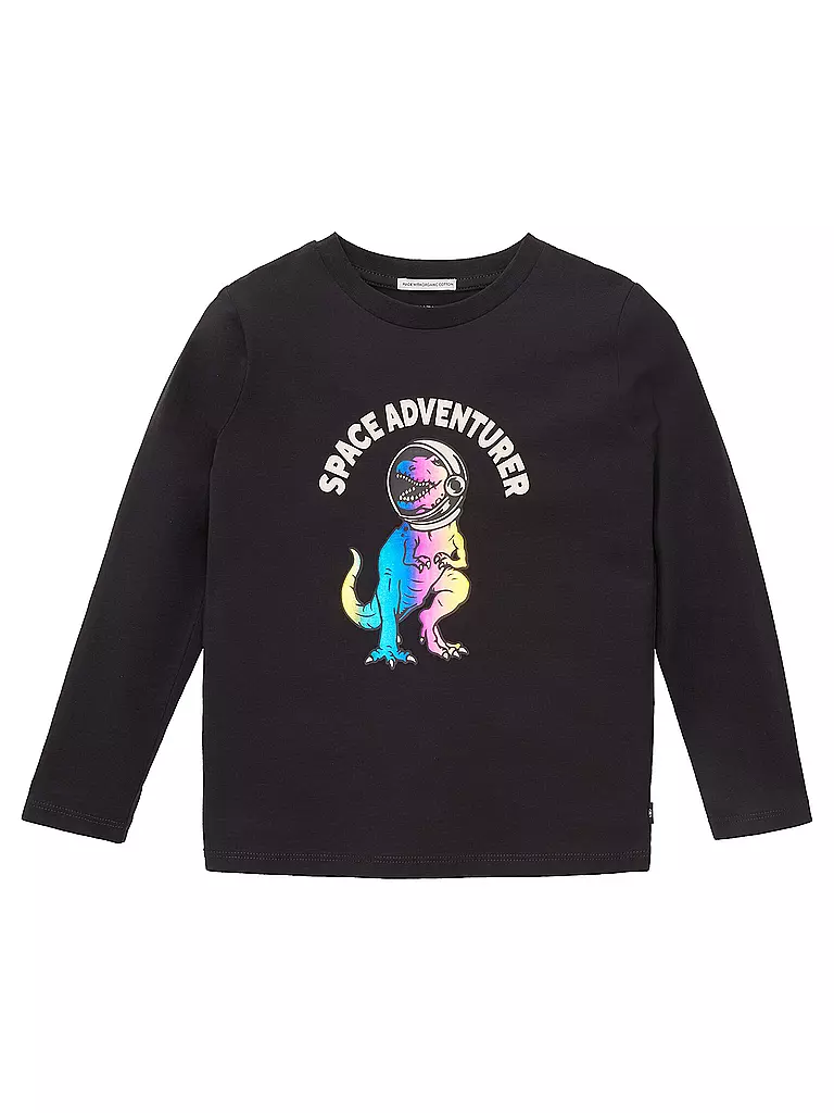 TOM TAILOR | Jungen Langarmshirt  | grau