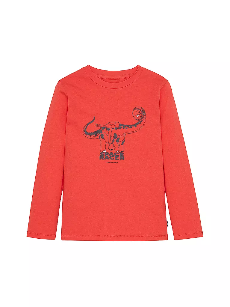 TOM TAILOR | Jungen Langarmshirt | rot