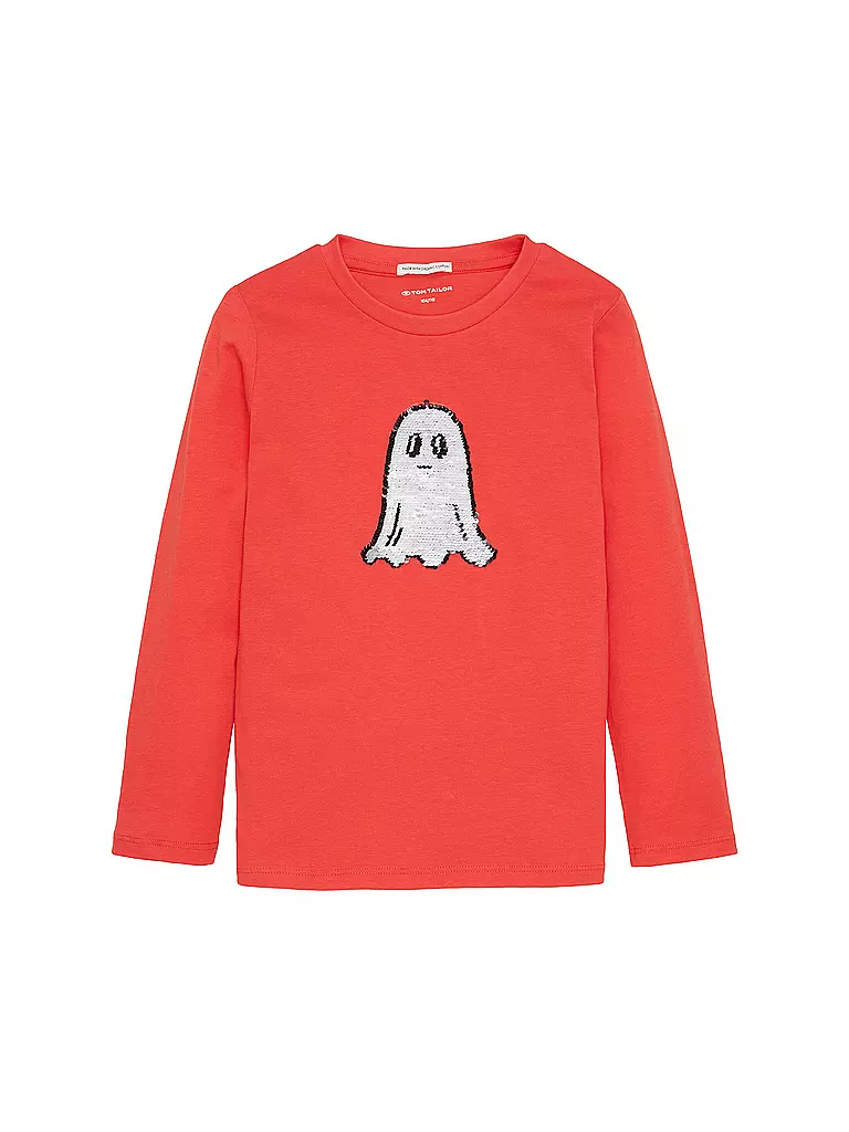 TOM TAILOR | Jungen Langarmshirt | rot