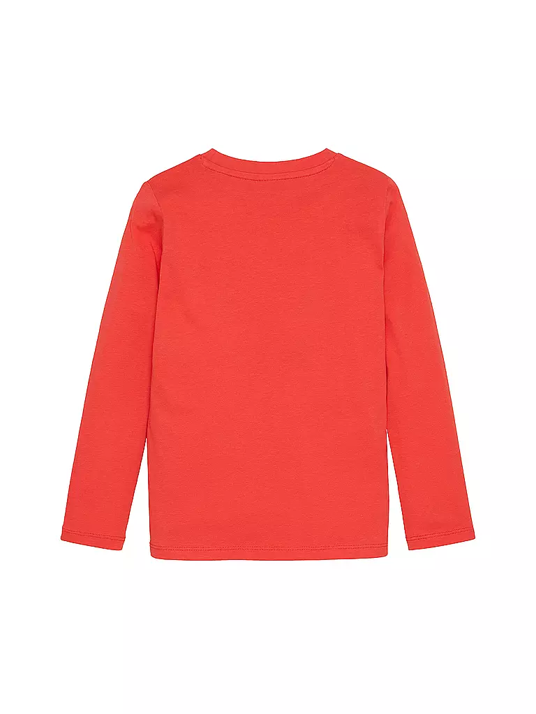 TOM TAILOR | Jungen Langarmshirt | rot