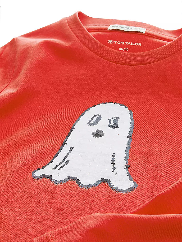 TOM TAILOR | Jungen Langarmshirt | rot