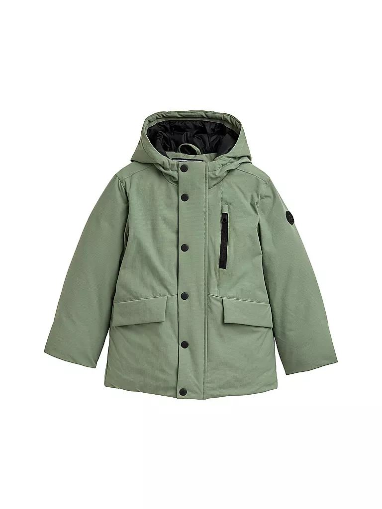 TOM TAILOR | Jungen Parka | hellgrün