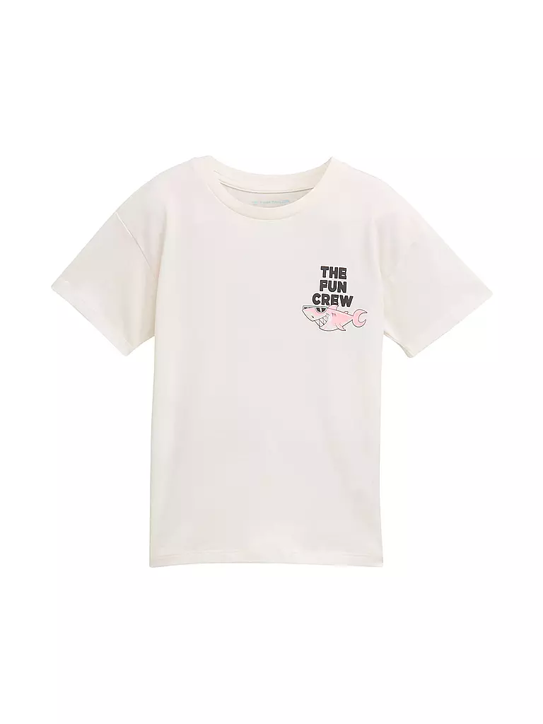 TOM TAILOR | Jungen T-Shirt  | weiss