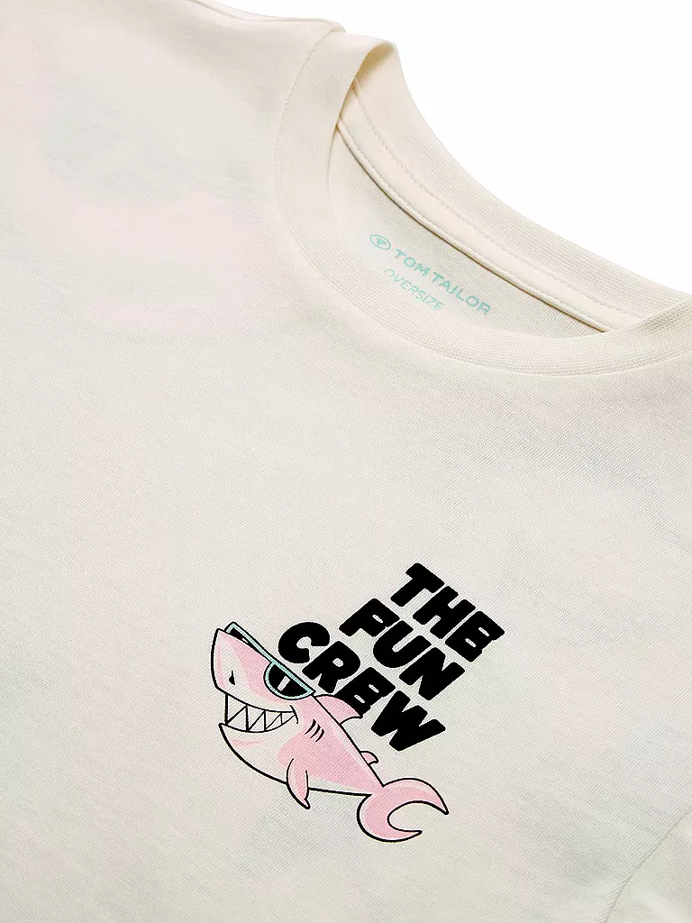 TOM TAILOR | Jungen T-Shirt  | weiss