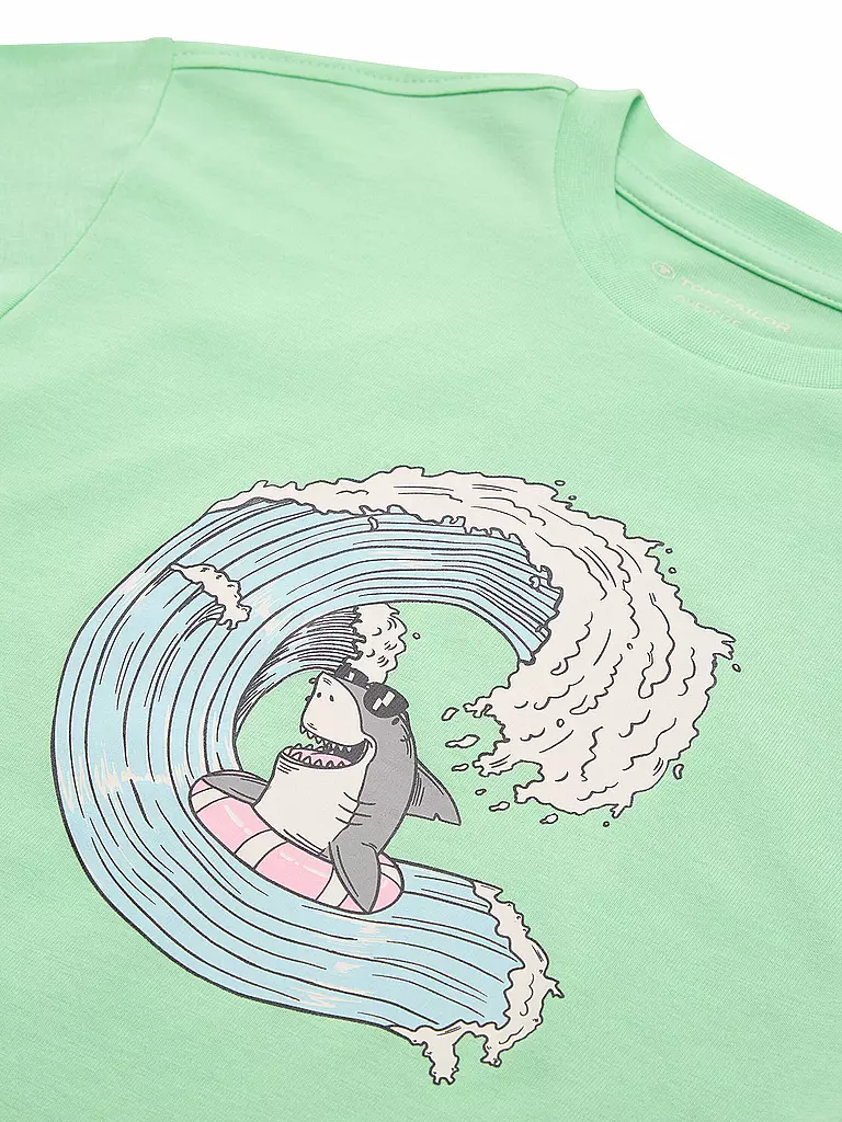 TOM TAILOR | Jungen T-Shirt  | hellgrün