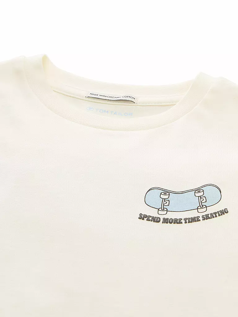 TOM TAILOR | Jungen T-Shirt | weiss
