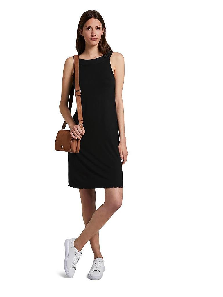TOM TAILOR Kleid schwarz | 36