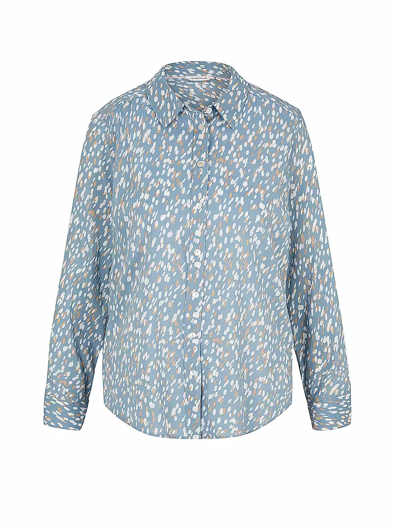TOM TAILOR | Langarmbluse  | blau