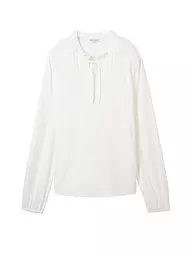 TOM TAILOR | Langarmshirt  | weiss