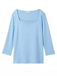 TOM TAILOR | Langarmshirt  | blau