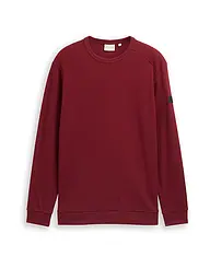 TOM TAILOR | Langarmshirt  | rot