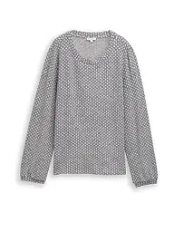 TOM TAILOR | Langarmshirt  | grau