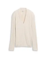 TOM TAILOR | Langarmshirt  | beige