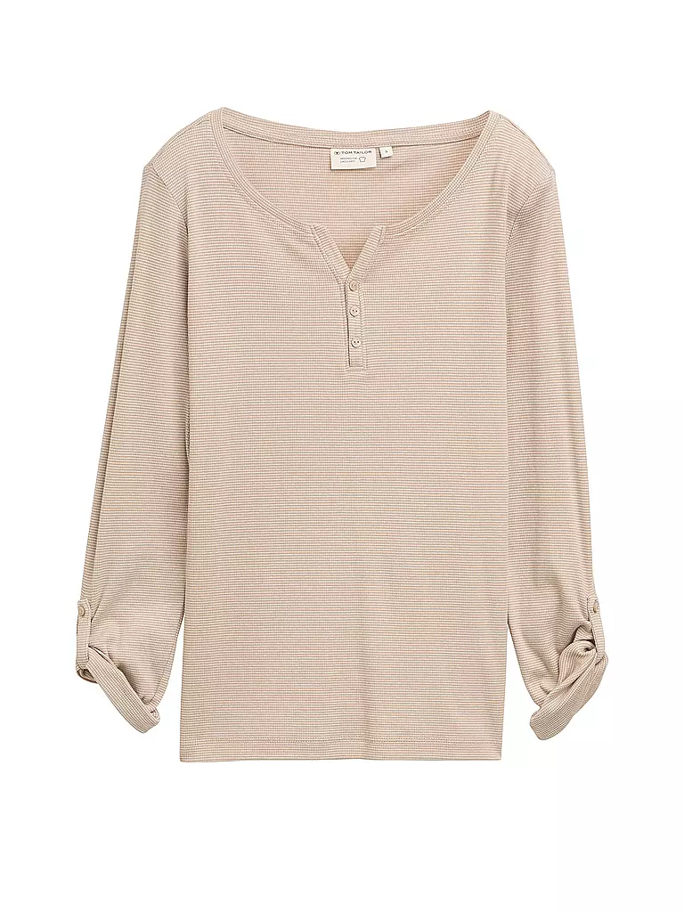 TOM TAILOR | Langarmshirt  | creme