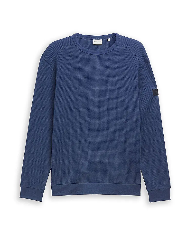 TOM TAILOR | Langarmshirt  | blau
