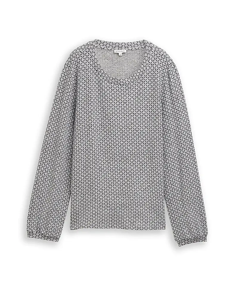 TOM TAILOR | Langarmshirt  | grau