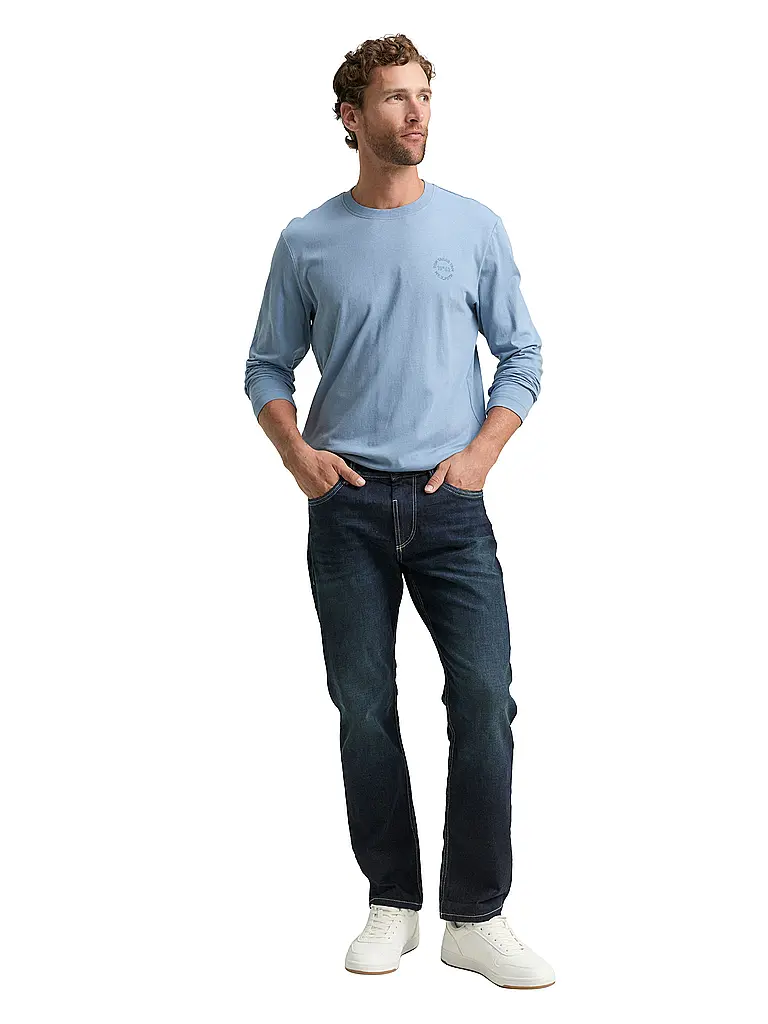TOM TAILOR | Langarmshirt  | blau