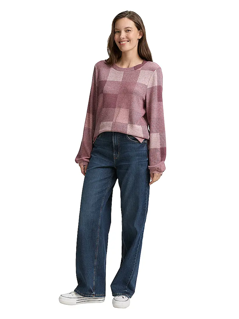 TOM TAILOR | Langarmshirt  | beere
