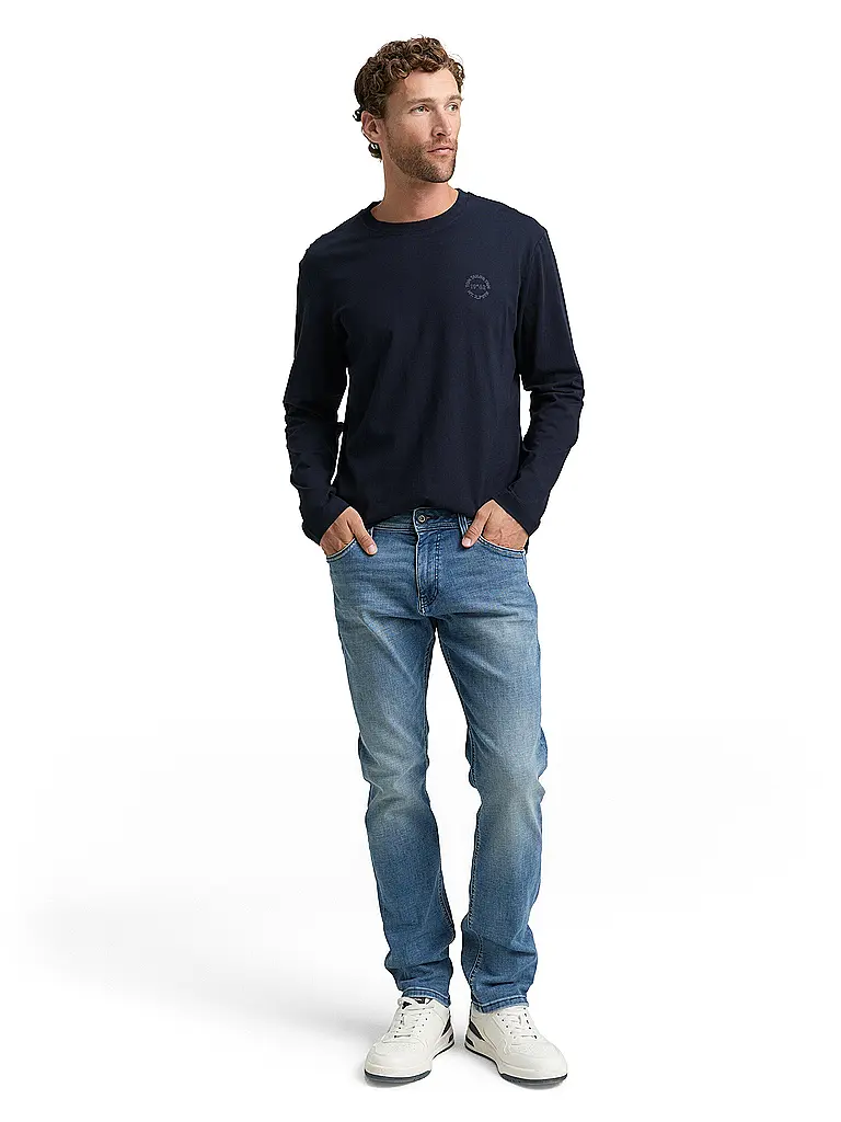 TOM TAILOR | Langarmshirt  | dunkelblau