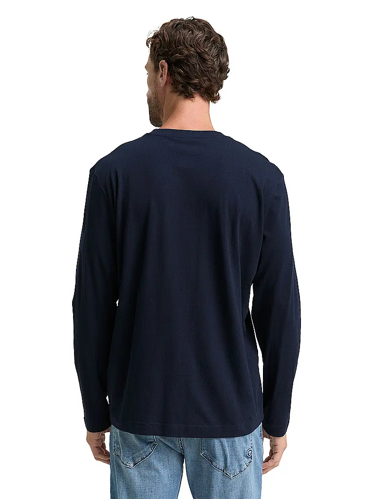 TOM TAILOR | Langarmshirt  | dunkelblau