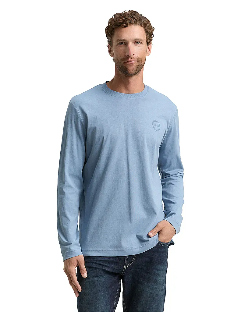 TOM TAILOR | Langarmshirt  | blau