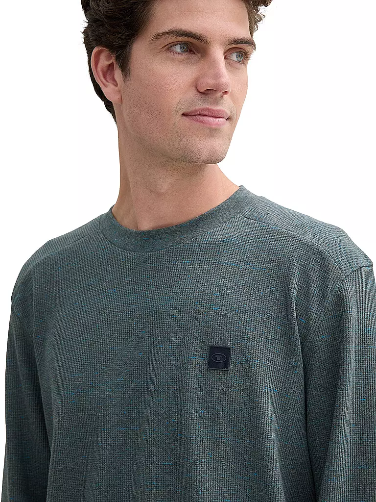 TOM TAILOR | Langarmshirt  | blau