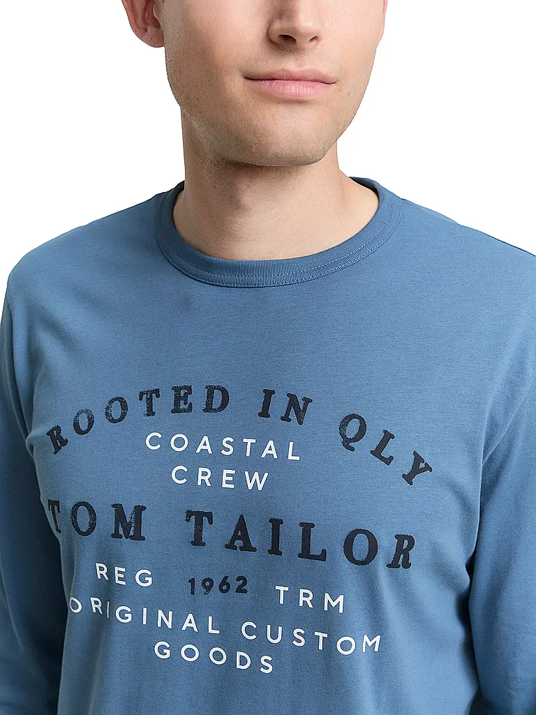 TOM TAILOR | Langarmshirt  | Blau