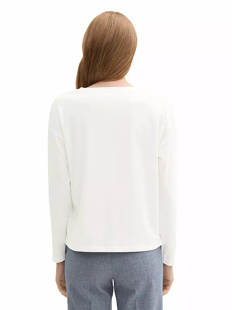 TOM TAILOR | Langarmshirt | beere