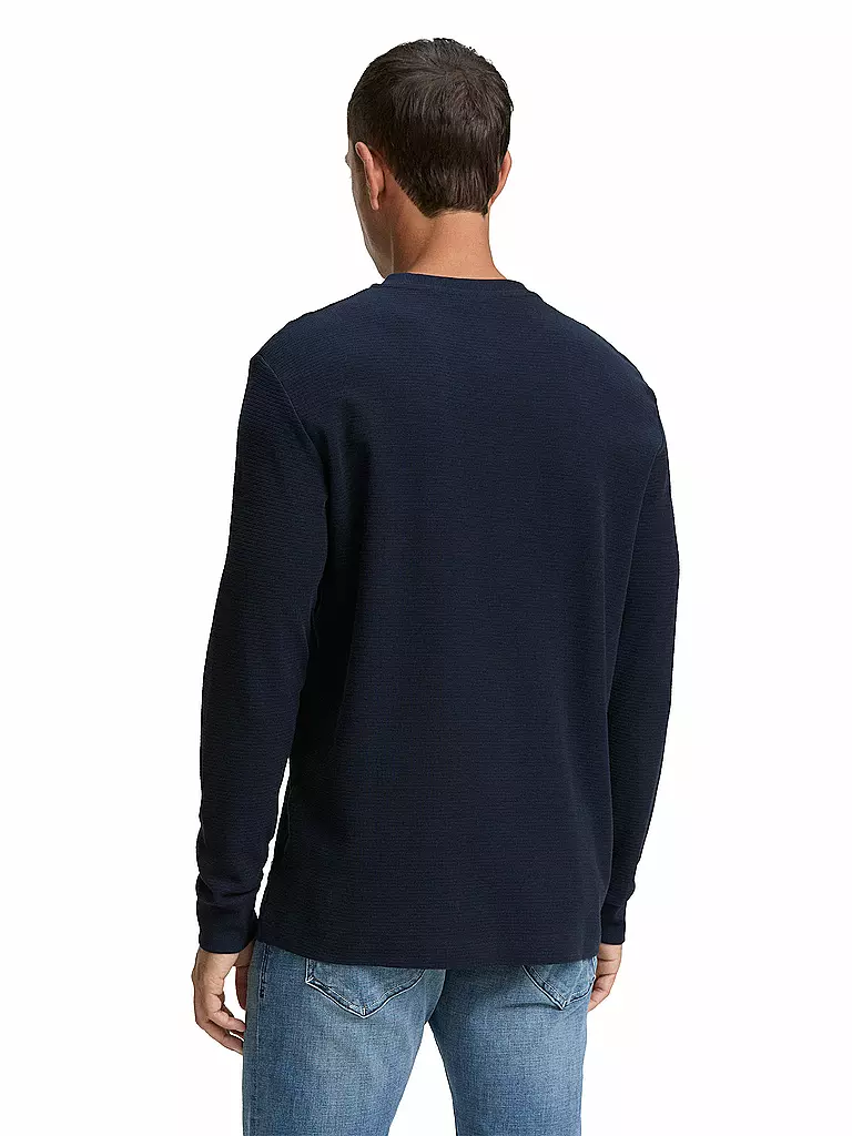 TOM TAILOR | Langarmshirt | dunkelblau
